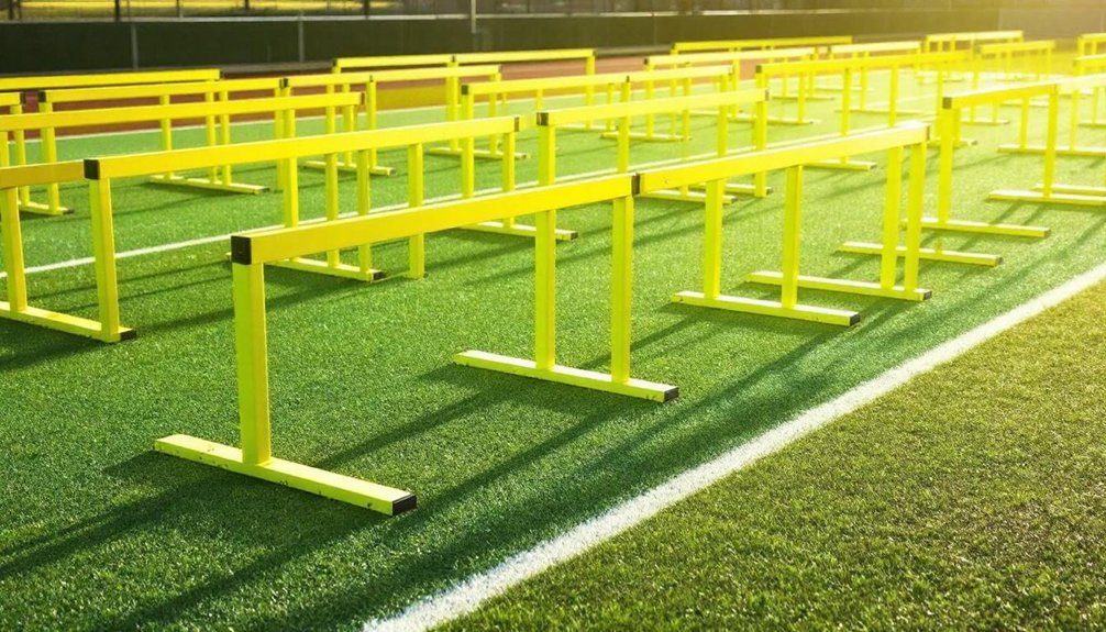 adjustable durable lightweight hurdles