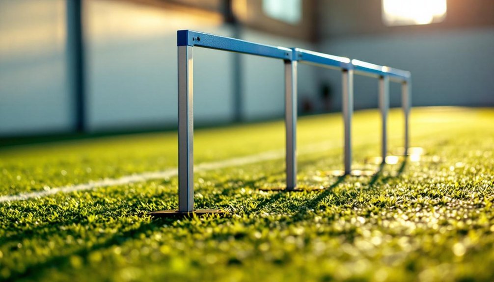 durable adjustable agility hurdles