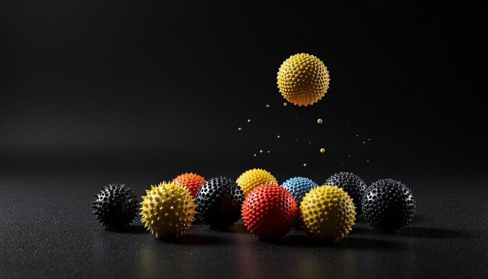 durable multi point reaction ball