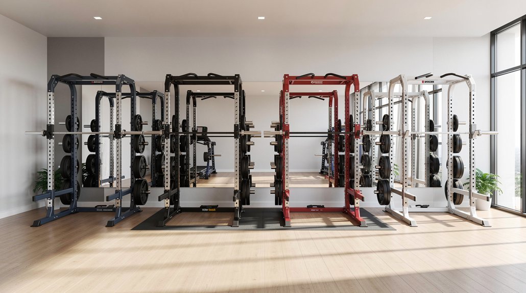 home gym half racks