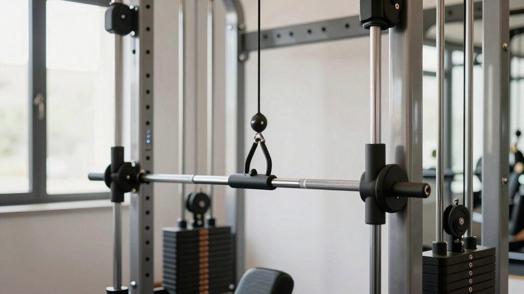 rack mounted lat pulldown kits