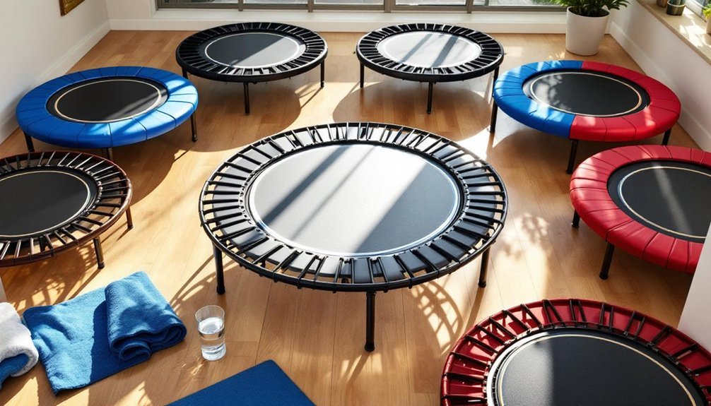rebounder trampolines for fitness