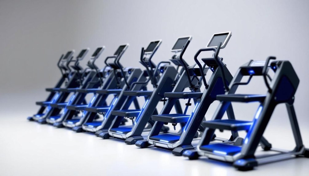 top stair step machines