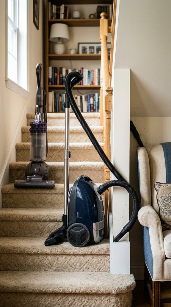 canisters excel with stairs