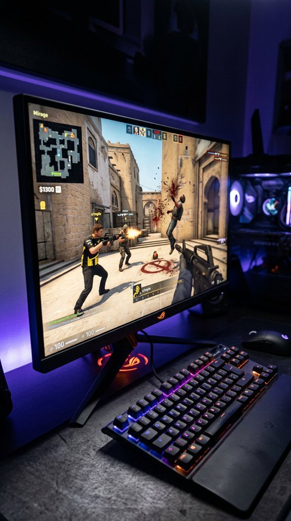high fps competitive gaming advantage