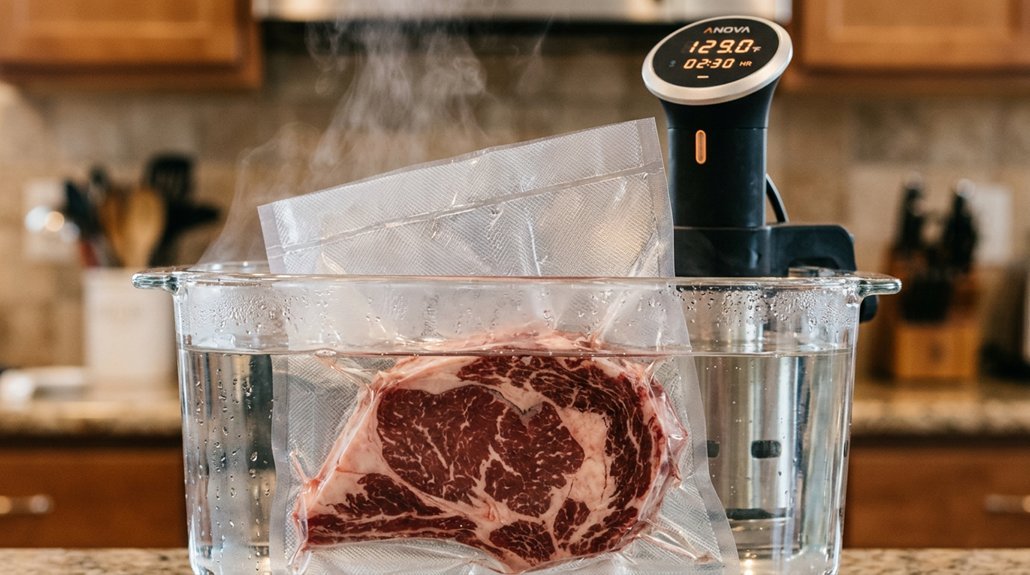 precise low temperature water cooking