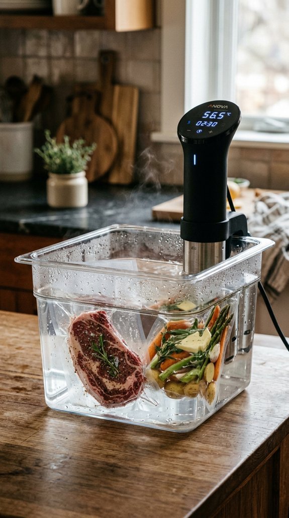 precision cooking in vacuum