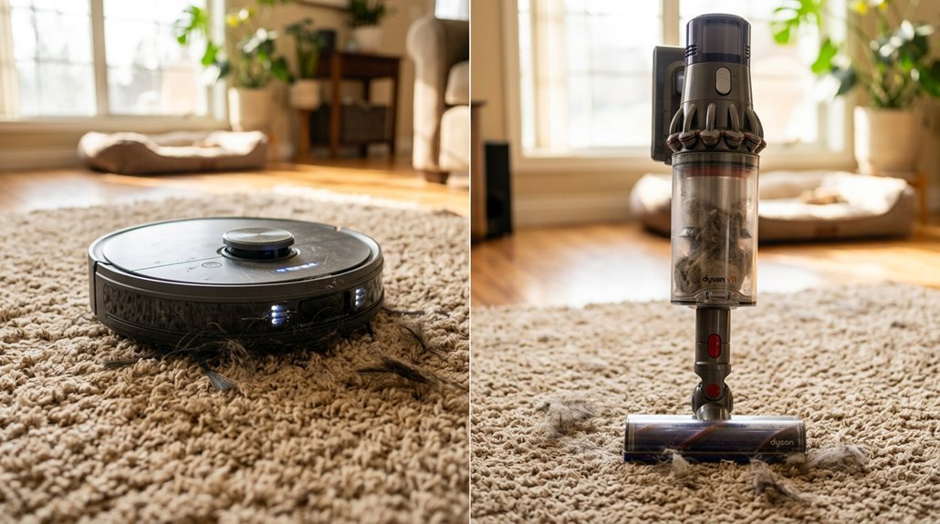 robots for hair cordless for carpets