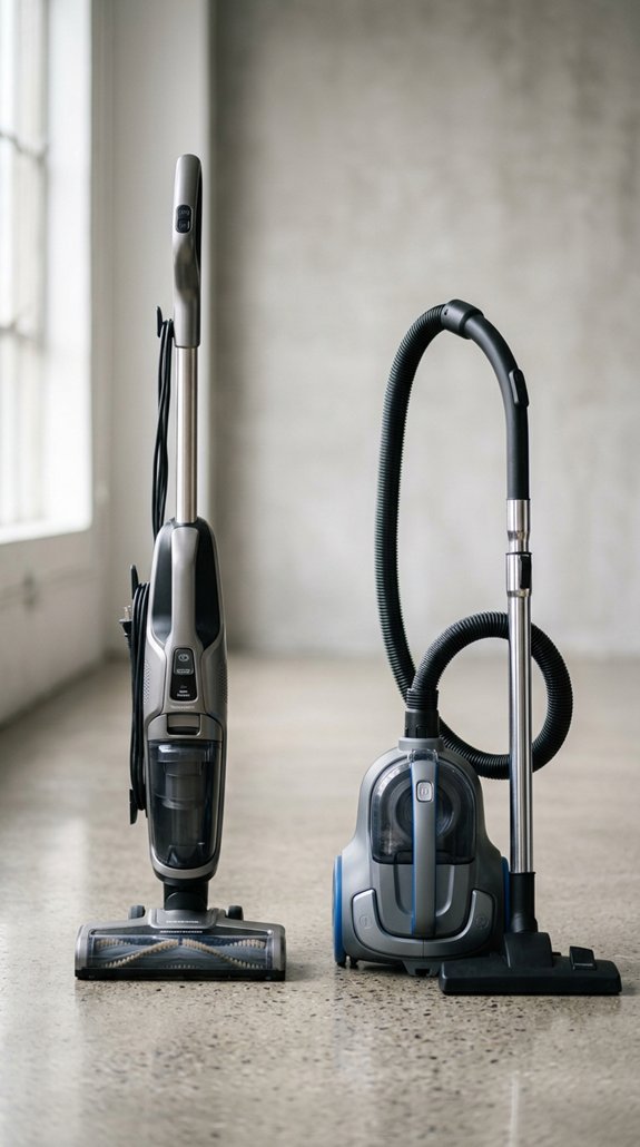 upright versus canister vacuum differences